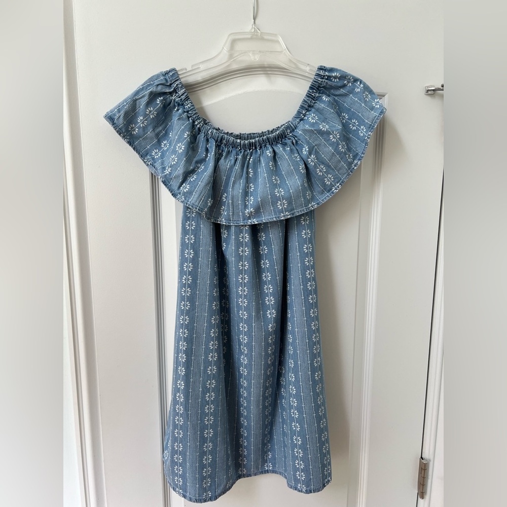 Denim dress size small